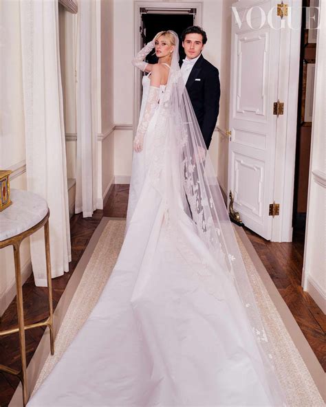 beckham wedding dresses.